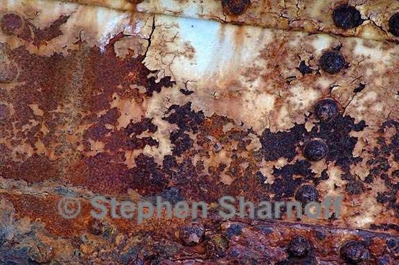 rusty metal on old pier 5 graphic