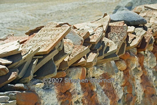 mustang inscribed stones graphic