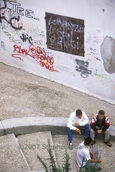 young men arles graphic