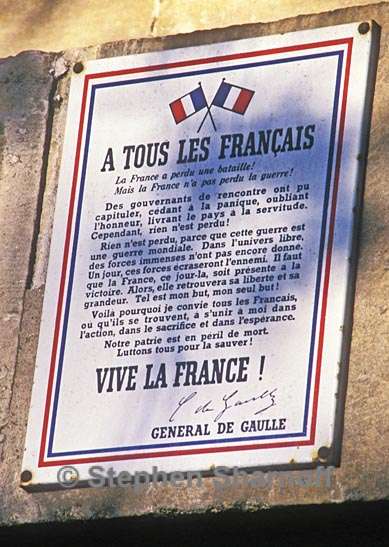 de gaulle proclamation graphic
