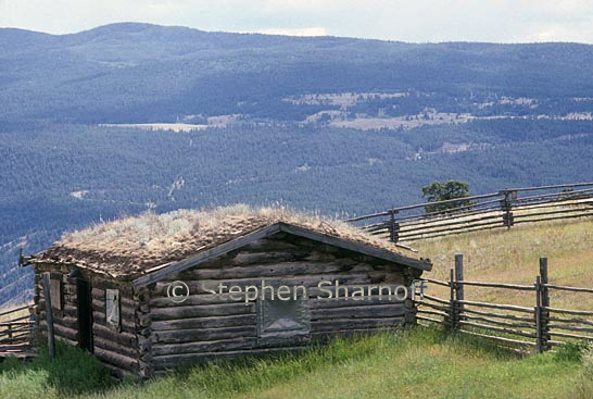 log cabin graphic