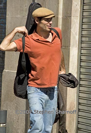 man with guitar graphic