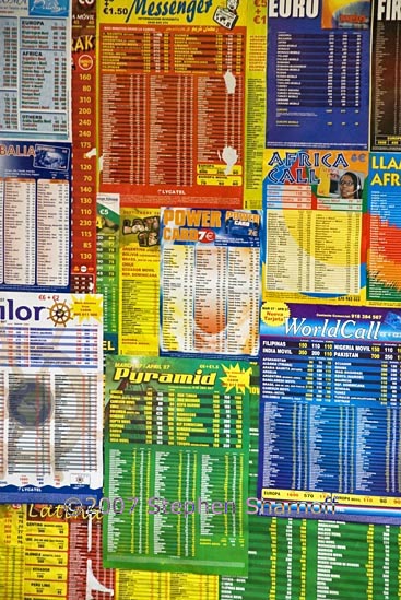 telecard ads graphic