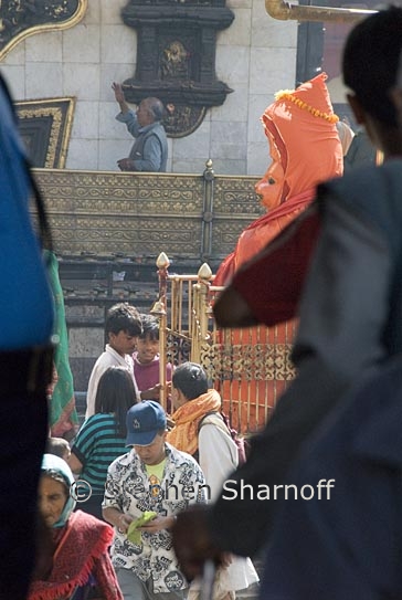 temple courtyard graphic